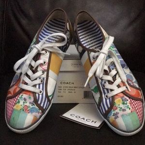 Coach Dalia mini C patchwork shoe 7